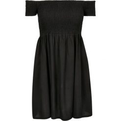 Damska Sukienka Z Odkrytymi Ramionami. Czarne sukienki Urban Classics, xs, bez wzorów, sportowe, bez kołnierzyka, bez ramiączek, sportowe. Za 139.99 zł.