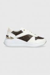 Calvin Klein sneakersy CHUNKY INTERN WEDGE LACE UP-MONO kolor biały HW0HW01439. Białe buty sportowe lifestyle Calvin Klein, bez wzorów, z gumy, sportowe, bez zapięcia. Za 749.99 zł.