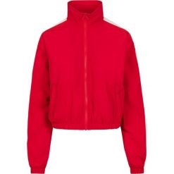 Damska klasyczna miejska parka w paski. Białe płaszcze Urban Classics, na zimę, bez wzorów, klasyczne, bez kaptura. Za 198.50 zł.