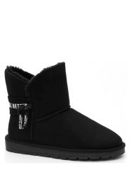 ISLAND BOOT Botki zimowe "Zak" w kolorze czarnym rozmiar: 39. Czarne botki Island Boot, bez wzorów, z materiału, bez obcasa, bez zapięcia. Za 155.49 zł.