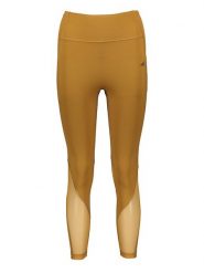Adidas Legginsy sportowe "TRLD" w kolorze jasnobrązowym rozmiar: M. Brązowe legginsy adidas, bez wzorów, z materiału, sportowe. Za 188.85 zł.