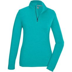 Bluza damska Killtec KSW 97 WMN LS SHRT. Niebieskie bluzy Killtec, na zimę, bez wzorów, sportowe, bez ramiączek, bez kaptura. W wyprzedaży za 119.99 zł.