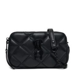 Torebka Steve Madden. Czarne listonoszki Steve Madden, bez wzorów, bez dodatków. Za 249.99 zł.