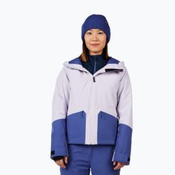 Kurtka narciarska damska Rossignol Rochrun Insulated. Fioletowe kurtki narciarskie Rossignol, na zimę, bez wzorów, bez kaptura, narciarskie. Za 1,169.00 zł.
