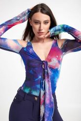 Body VERSACE JEANS COUTURE. Body i gorsety Versace Jeans Couture, bez wzorów, z jeansu, bez ramiączek. W wyprzedaży za 723.87 zł.