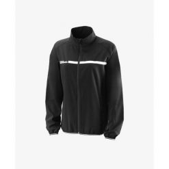 Bluza tenisowa damska Wilson Team II Woven Jacket. Białe bluzy Wilson, xs, bez wzorów, z tkaniny, bez kaptura, tenisowe. Za 259.00 zł.