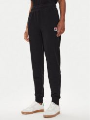 Fila Spodnie dresowe FAW0700 Czarny Regular Fit. Czarne spodnie dresowe Fila, bez wzorów, z bawełny. Za 239.99 zł.