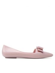 Melissa Baleriny Pointy VI 33476 Różowy. Czerwone baleriny Melissa, bez wzorów, z tworzywa sztucznego, bez obcasa, bez zapięcia. Za 349.99 zł.