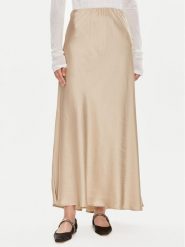 ViCOLO Spódnica maxi TB0342 Beżowy Regular Fit. Brązowe spódnice ViCOLO, s, bez wzorów, z wiskozy, maxi. Za 229.99 zł.