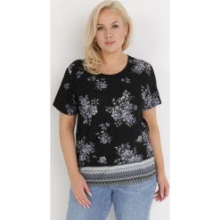 Czarna Bluzka Delastis. Czarne bluzki Born2be, plus size, z aplikacjami, z jeansu, klasyczne, bez kołnierzyka, plus size, bez ramiączek. W wyprzedaży za 20.99 zł.