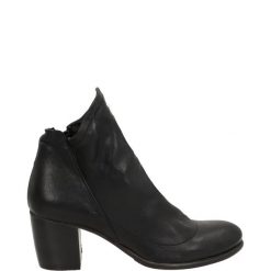 BOTKI DAMSKIE 3301 RAG NERO. Botki Venezia, bez wzorów, ze skóry, bez obcasa, bez zapięcia. Za 349.00 zł.