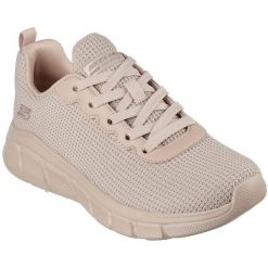 Buty sportowe damskie Skechers Bobs B Flex Visionar. Fioletowe buty sportowe lifestyle Skechers, bez wzorów, bez zapięcia. Za 390.00 zł.