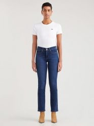 Levi's Dżinsy - Slim fit - w kolorze granatowym rozmiar: W32/L32. Niebieskie jeansy Levi's, l, z aplikacjami, klasyczne. Za 192.95 zł.
