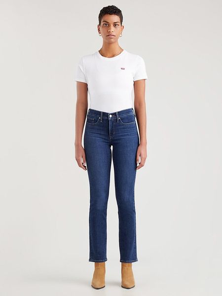 Levi's Dżinsy - Slim fit - w kolorze granatowym rozmiar: W32/L32. Niebieskie jeansy Levi's, l, z aplikacjami, klasyczne. Za 192.95 zł.