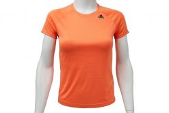Adidas D2M Tee Lose, damski t-shirt. Brązowe t-shirty sportowe adidas, m, bez wzorów, z materiału, bez ramiączek, do biegania. Za 107.40 zł.