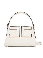 Elisabetta Franchi Torebka BS-36A-56E2-V360 Biały. Białe torebki klasyczne Elisabetta Franchi, bez wzorów, ze skóry, bez dodatków. Za 1,559.00 zł.