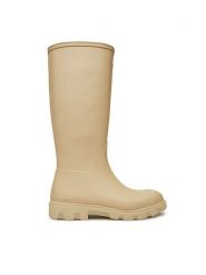 Hunter Kalosze Downpour Tall Wellington HFRW0001251 Beżowy. Brązowe kalosze Hunter, bez wzorów, z tworzywa sztucznego, bez zapięcia. Za 399.99 zł.