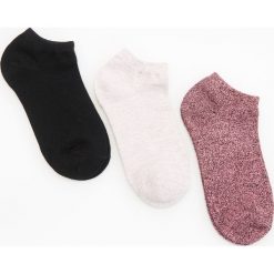 Skarpety stopki 3 pack - Kremowy. Skarpetki marki Reserved. Za 24.99 zł.