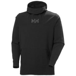 Bluza z kapturem Helly Hansen Ullr D Shield 2.0. Czarne bluzy Helly Hansen, na zimę, bez wzorów, sportowe, bez ramiączek, z kapturem. W wyprzedaży za 754.00 zł.