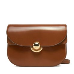 Torebka Furla. Brązowe listonoszki Furla, bez wzorów, bez dodatków. Za 1,679.00 zł.