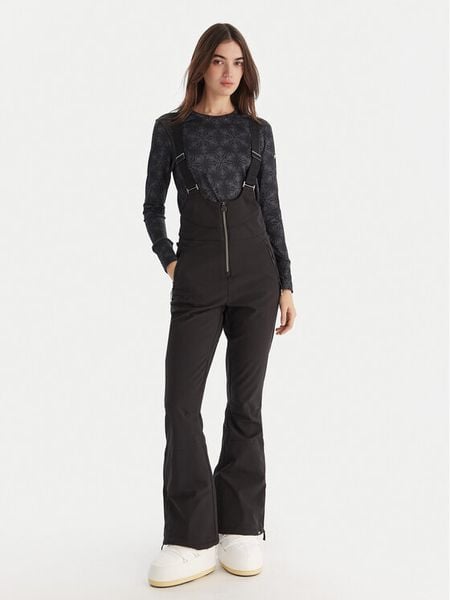 Roxy Spodnie narciarskie Summit Bib PT ERJTP03291 Czarny Skinny Fit. Czarne spodnie narciarskie Roxy, bez wzorów, z syntetyku, narciarskie. Za 1,289.00 zł.
