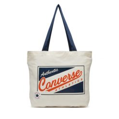 Torebka Converse. Brązowe shopper bag Converse, bez wzorów, bez dodatków. Za 129.99 zł.