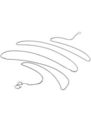 Diamant Exquis Złoty naszyjnik - dł. 45 cm rozmiar: onesize. Szare naszyjniki Diamant Exquis, z materiału, złote. Za 991.99 zł.