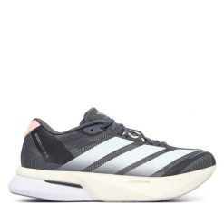 Buty do biegania adidas. Szare buty do biegania adidas, bez wzorów, bez zapięcia, do biegania. Za 699.99 zł.