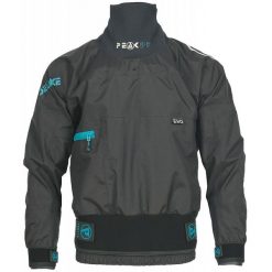 Kurtka kajakowa na wyprawy wodne Damska Peak Deluxe 4L sucha górska. Czarne kurtki PEAK PADDLESPORTS, l, bez wzorów, z nylonu, sportowe, bez kaptura. Za 1,869.00 zł.