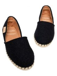 Living Kitzbühel Espadryle "Living Kitzbühel x Verbena" w kolorze czarnym rozmiar: 39. Czarne espadryle Living Kitzbühel, bez wzorów, bez obcasa. Za 159.95 zł.