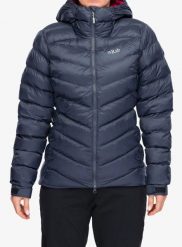 Kurtka ocieplana damska Rab Nebula Pro Jacket. Niebieskie kurtki RAB, na zimę, xs, bez wzorów, z materiału, bez kaptura. Za 824.99 zł.