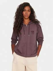 Roxy Bluza Surfing By Daylight ERJFT05048 Fioletowy Relaxed Fit. Fioletowe bluzy Roxy, m, bez wzorów, bez ramiączek, bez kaptura. Za 279.99 zł.