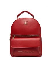 Beverly Hills Polo Club Plecak BHPC-H-001-07 Czerwony. Czerwone plecaki Beverly Hills Polo Club, bez wzorów, z materiału, bez dodatków. Za 139.99 zł.