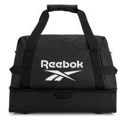 Torba Reebok. Szare torby sportowe Reebok, bez wzorów. Za 179.99 zł.