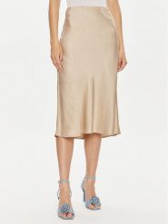 ViCOLO Spódnica midi TB0340 Beżowy Regular Fit. Brązowe spódnice ViCOLO, m, bez wzorów, z wiskozy, midi. Za 469.99 zł.