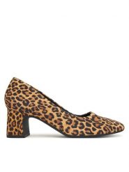 Clarks Czółenka Fernie Court 26183033 Brązowy. Brązowe czółenka Clarks, bez wzorów, ze skóry, bez obcasa, bez zapięcia. Za 329.99 zł.