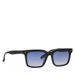 Okulary przeciwsłoneczne Trussardi. Czarne okulary przeciwsłoneczne TRUSSARDI, bez wzorów. Za 529.99 zł.