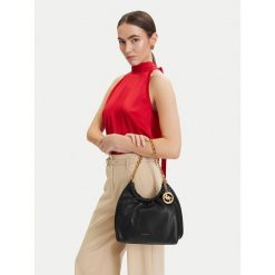 Torebka MICHAEL Michael Kors. Czarne torebki klasyczne MICHAEL Michael Kors, bez wzorów, klasyczne, bez dodatków. Za 1,049.00 zł.