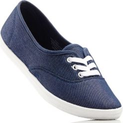 Sneakersy bonprix niebieski dżins. Buty sportowe lifestyle marki bonprix. Za 34.99 zł.