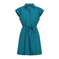 Damska damska turystyczne SUKIENKA 31T5206. Zielone sukienki CMP, na co dzień, xl, bez wzorów, sportowe, bez kołnierzyka, bez ramiączek, sportowe. W wyprzedaży za 164.99 zł.