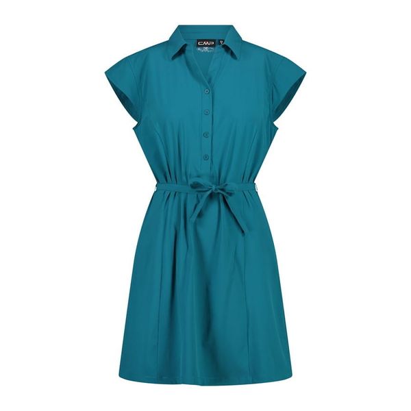 Damska damska turystyczne SUKIENKA 31T5206. Zielone sukienki CMP, na co dzień, xl, bez wzorów, sportowe, bez kołnierzyka, bez ramiączek, sportowe. W wyprzedaży za 164.99 zł.