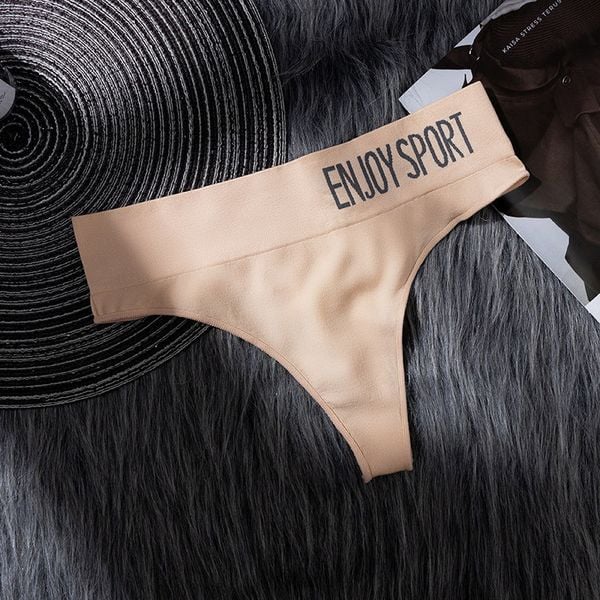 Figi brazyliany sportowe z elastycznym pasem Neige. Szare figi Intica, bez wzorów, z materiału. Za 49.00 zł.