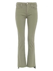 True Religion Dżinsy "Halle" - Slim fit - w kolorze khaki rozmiar: W27. Brązowe jeansy True Religion, z aplikacjami, klasyczne. Za 244.80 zł.