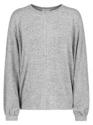 Fresh Made Sweter w kolorze jasnoszarym rozmiar: S/M. Szare swetry Fresh Made, m, bez wzorów, bez ramiączek. Za 57.20 zł.