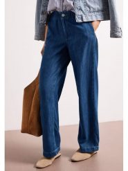 Street One Dżinsy - Comfort fit - w kolorze granatowym rozmiar: W30/L30. Niebieskie jeansy Street One, l, bez wzorów, street. Za 174.50 zł.
