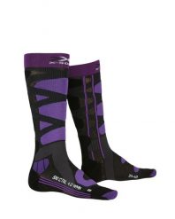Skarpety X-SOCKS SKI CONTROL WMN 4.0. Czarne skarpetki X-Socks, bez wzorów, z materiału. Za 143.95 zł.