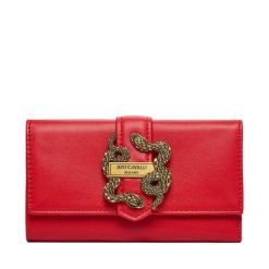 Portfel Just Cavalli. Czerwone portfele Just Cavalli, bez wzorów. Za 339.99 zł.