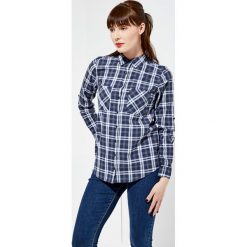 Koszula w kratę. Koszule MOODO, s, bez wzorów, bez kołnierzyka, bez ramiączek. Za 19.99 zł.
