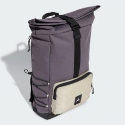 Plecak Cityexplorer. Brązowe plecaki adidas, bez wzorów, z materiału, bez dodatków. W wyprzedaży za 199.20 zł.