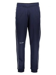 Reebok Spodnie dresowe w kolorze granatowym rozmiar: XL. Niebieskie spodnie dresowe Reebok, bez wzorów, z dresówki. Za 92.64 zł.